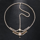 Collier choker à breloques