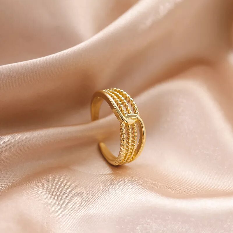 Bague petites boules hot sale