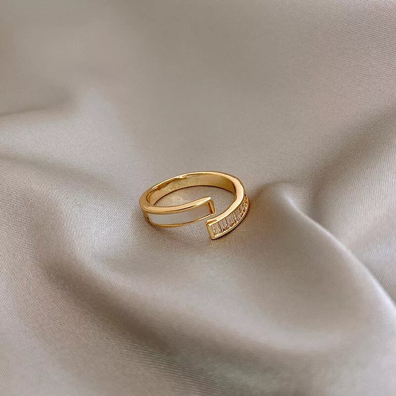 Bague De Pouce Tir à L'arc Cuir Et Laiton - Protection Doigts Jaune - Ambidextre