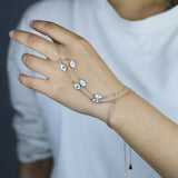 bracelet bague oeil karma