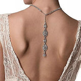 collier de dos strass imperial
