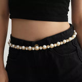 chaine de taille Luxury perles