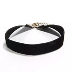 choker noir en velour